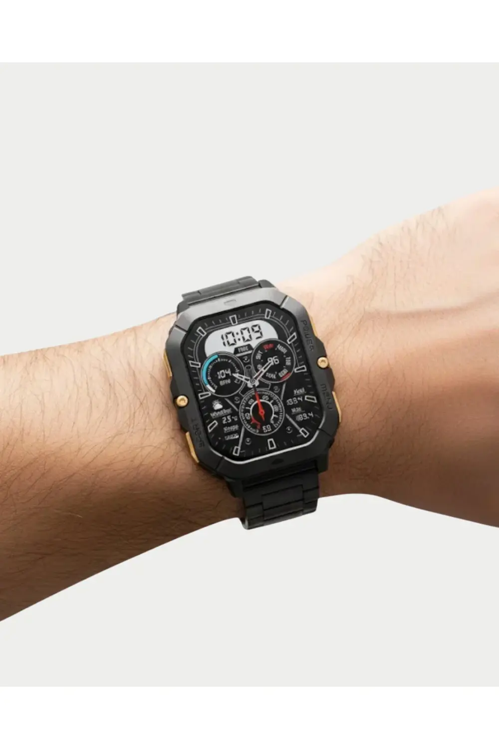 Kablosuz Şarjlı Akıllı Saat Ultra İnce Tasarım