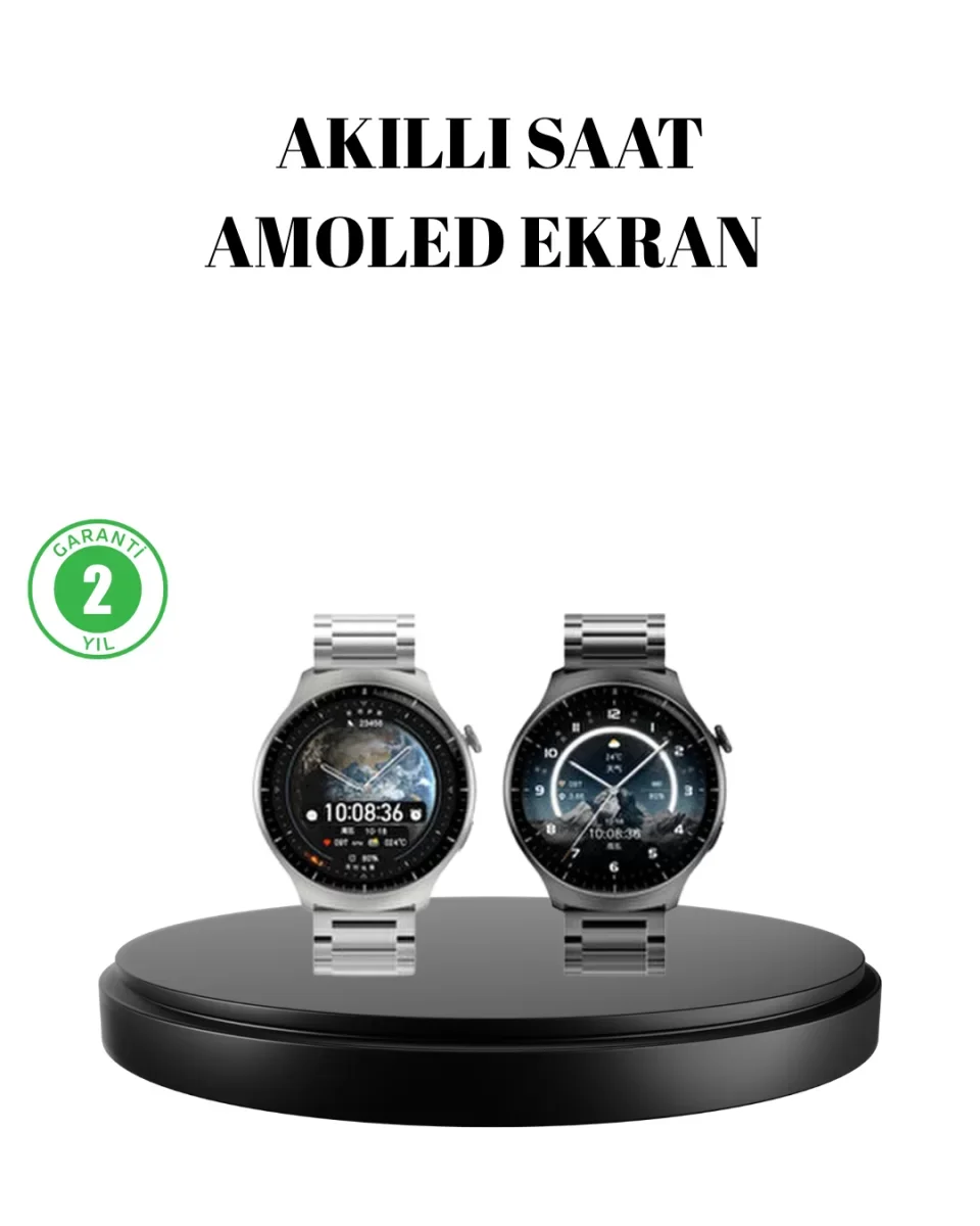 Kablosuz Şarjlı Bluetooth Görüşmeli Akıllı Saat – Android &amp; iOS Uyumlu - Lisinya