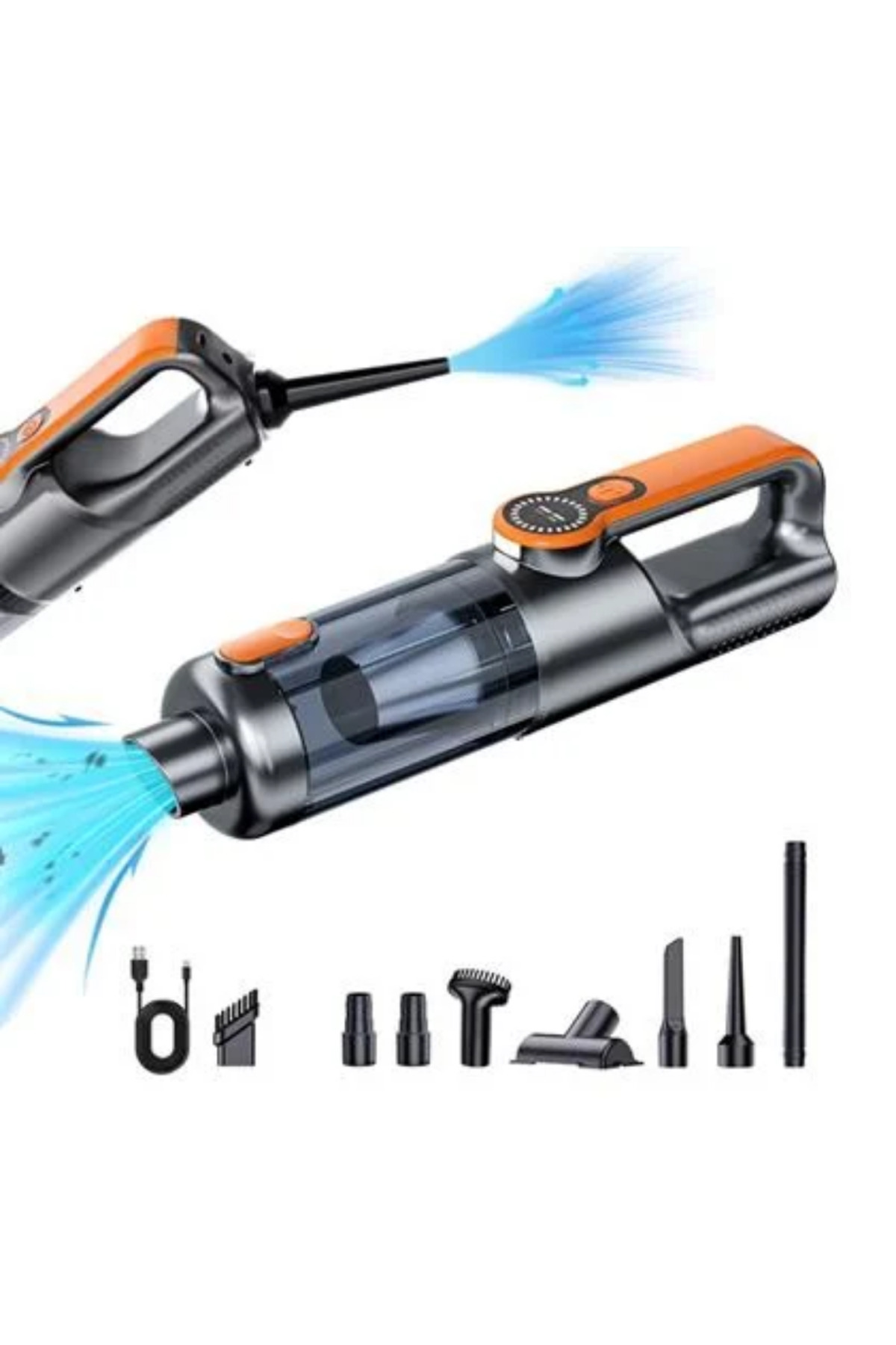 Kablosuz Şarjlı El Süpürgesi Güçlü Emiş ve Kompakt Tasarım - Lisi