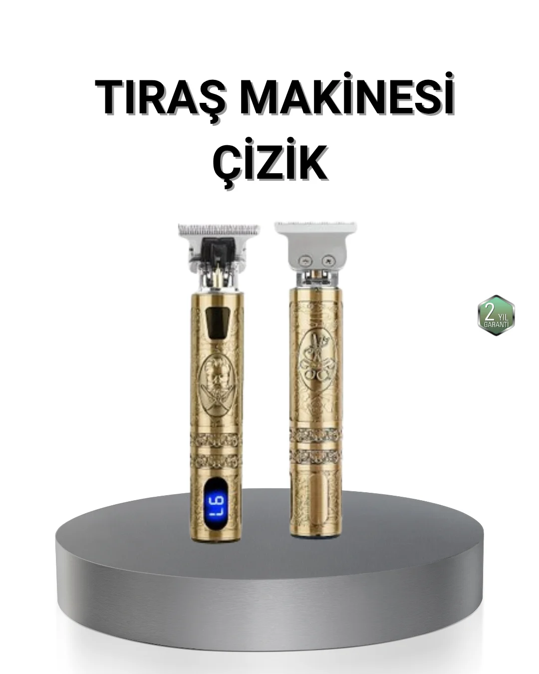 Kablosuz Şarjlı Profesyonel Tıraş Makinesi – 1800 mAh Lityum Pil Kablosuz Şarjlı Profesyonel Tıraş Makinesi – 1800 mAh Lityum Pil