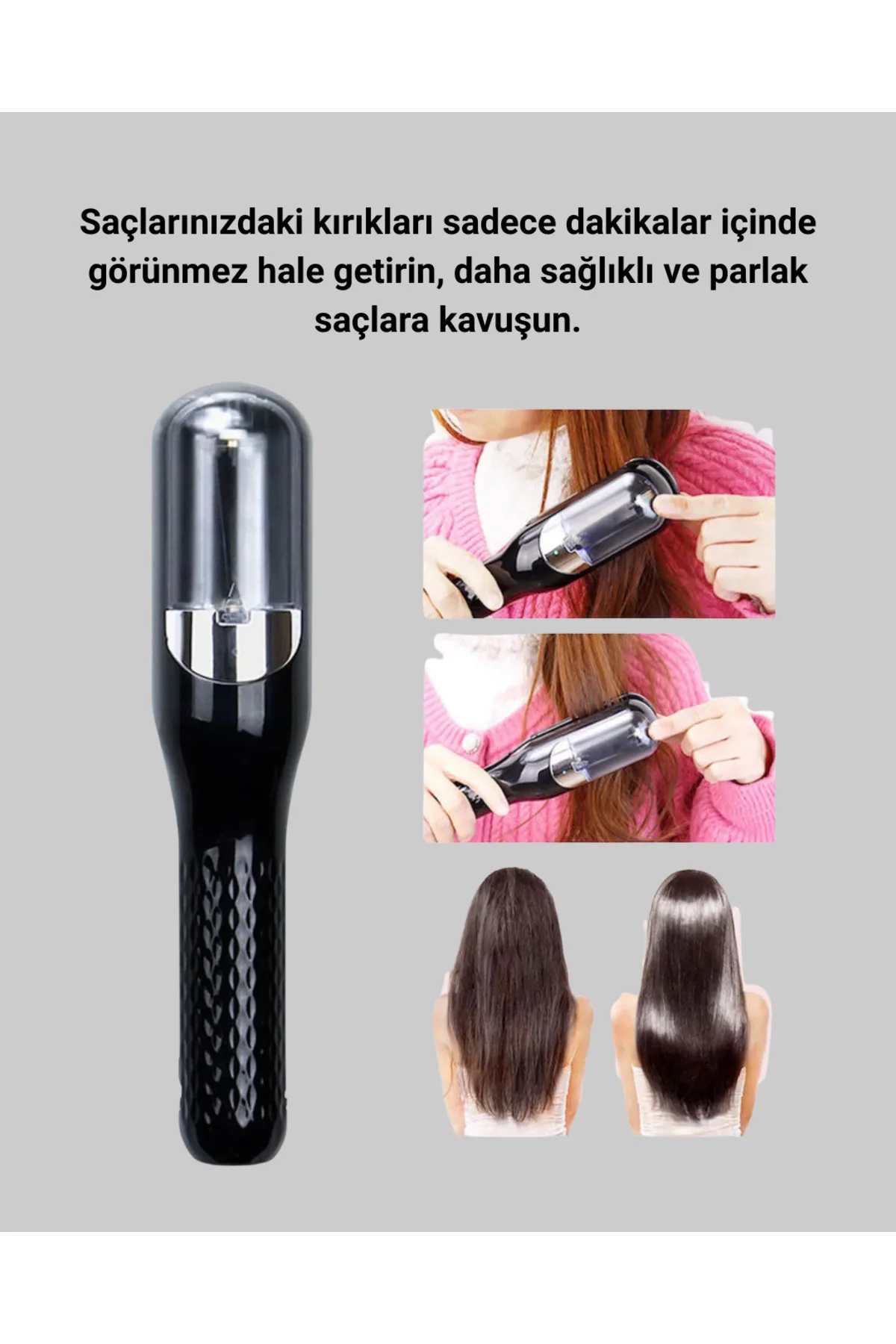 Kablosuz Şarjlı Saç Düzeltici Makine RH-6668 Ev Tipi Bakım Cihazı