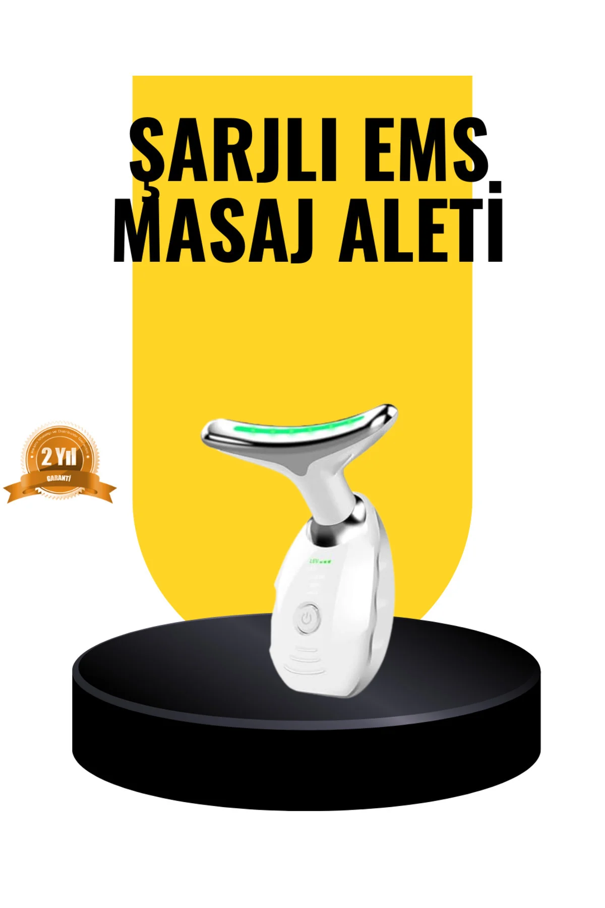 Kablosuz Şarjlı Yüz Masaj Cihazı | Cilt Yenileyici ve Nem Dengele