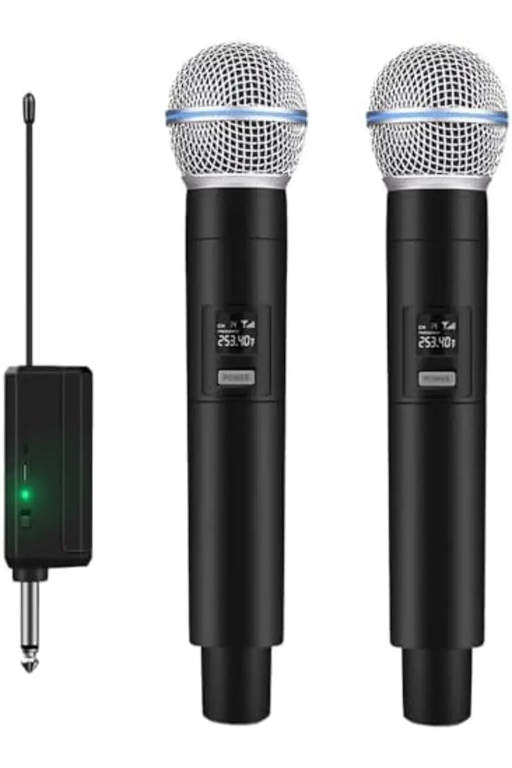 Kablosuz Şarkı Mikrofonu 6.35mm Amfi Hoparlör İçin 600 Hz ila 800