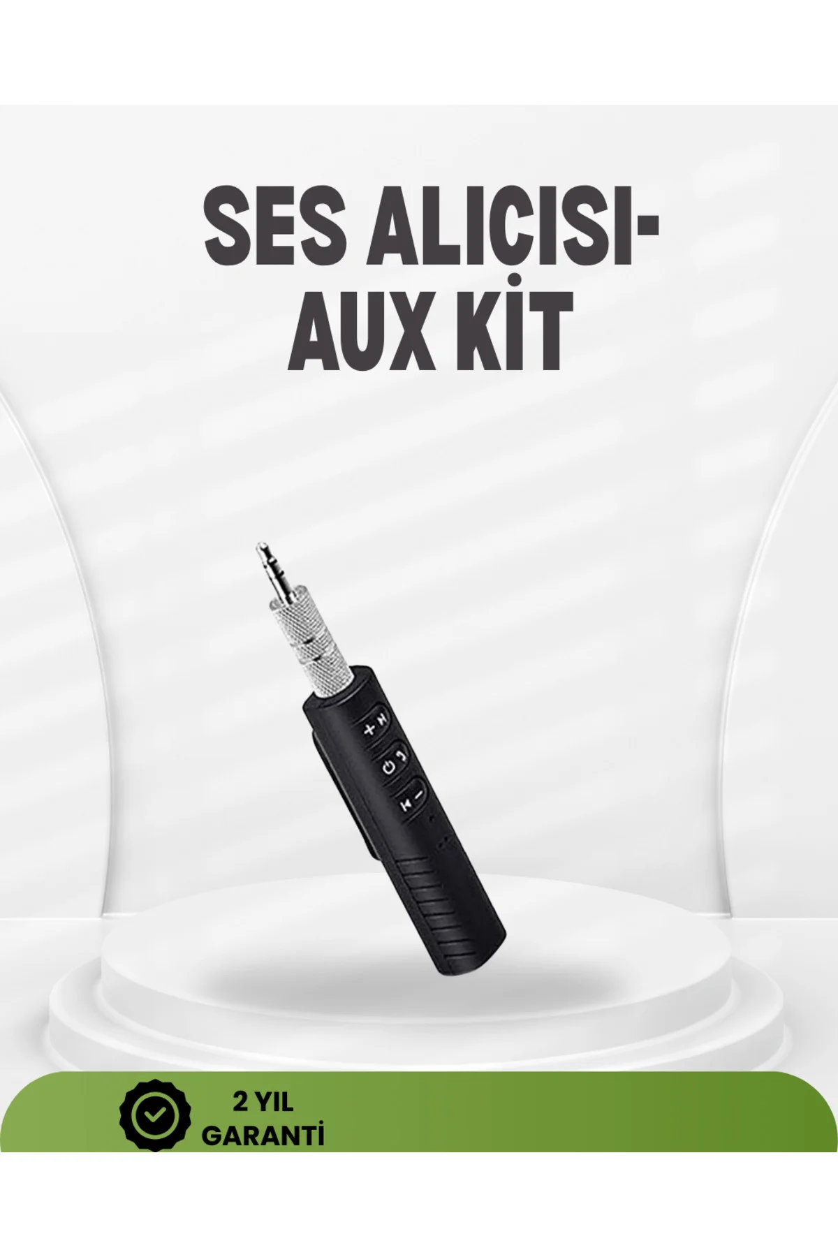 Kablosuz Ses Çözümü – 3.5mm Jaklı Bluetooth Müzik Alıcısı