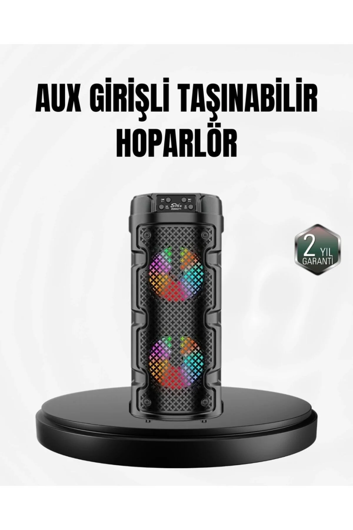 Kablosuz Stereo Hoparlör Usb + Sd Kart + Aux Destekli Bluetooth 5.0