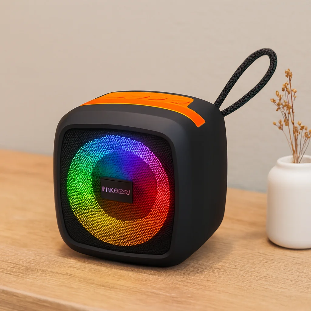 Kablosuz Taşınabilir Bluetooth Hoparlör (Işıklı, USB/TF, 1200mAh) Fiyatı, Yorumları ve Özellikleri