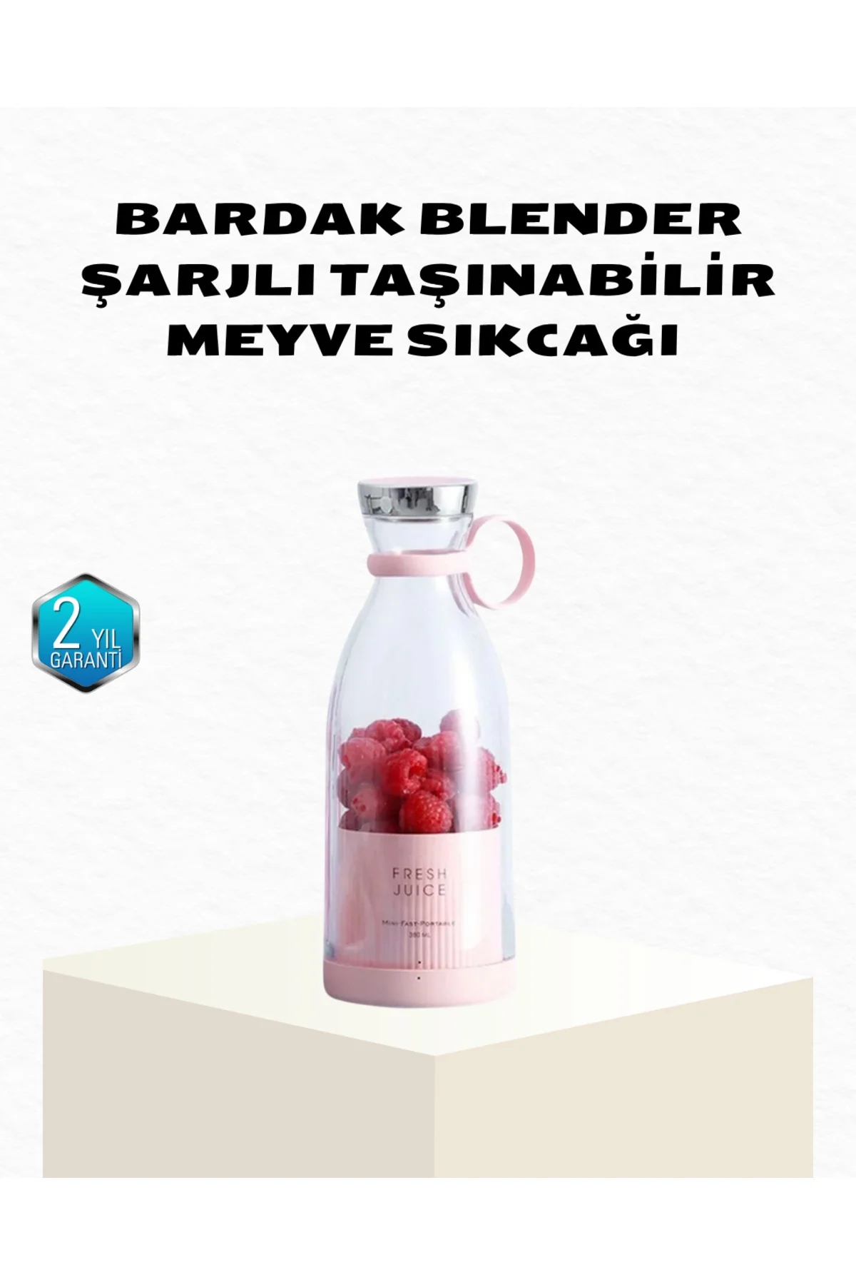 Kablosuz Taşınabilir Mini Blender – USB Şarjlı, 1200mAh
