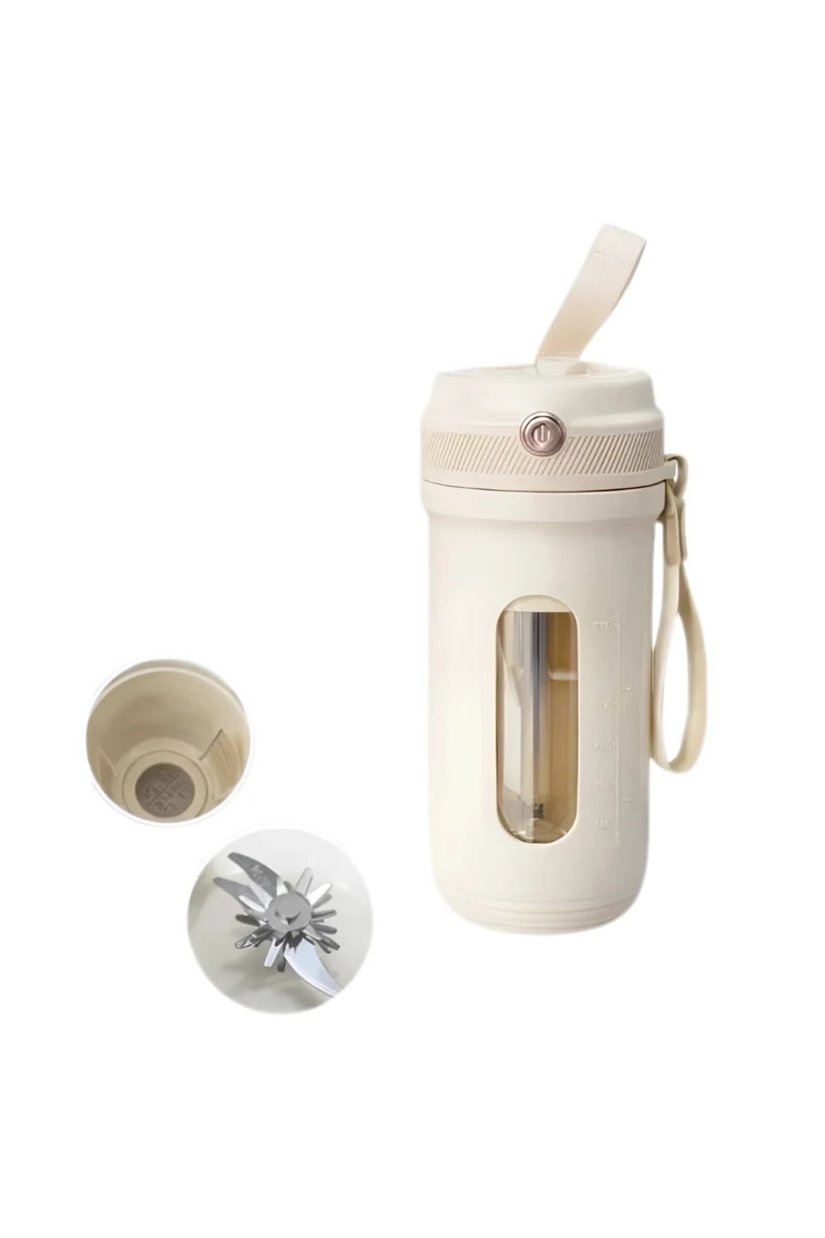 Kablosuz Taşınabilir Blender Güçlü Motorlu Meyve Sıkıcı ve Smoothie Hazırlayıcı Kablosuz Taşınabilir Blender Güçlü Motorlu Meyve Sıkıcı ve Smoothie Hazırlayıcı