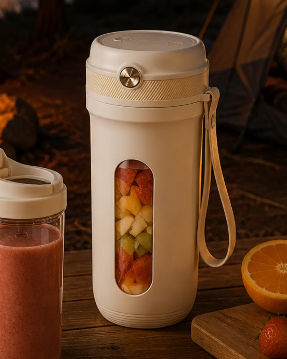 Kablosuz Taşınabilir Blender 350 ML Güçlü Motorlu Smoothie Hazırlayıcı ve Protein Karışımı Makinesi