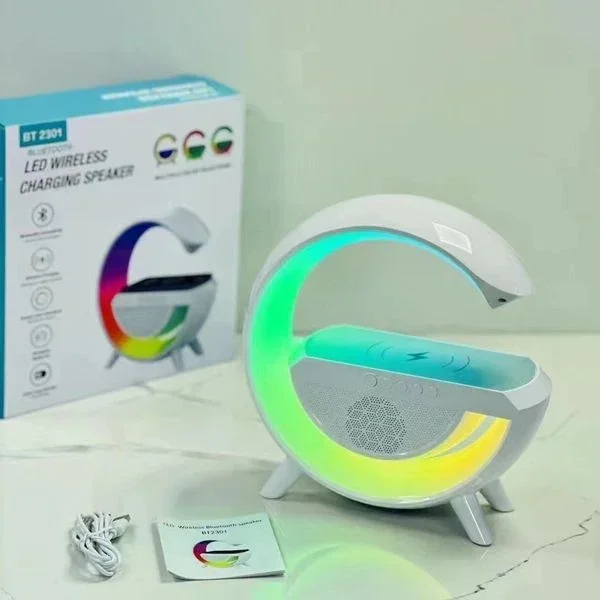 Kablosuz Telefon Şarj Bluetooth Hoparlör Istasyonu Ses Rgb Atmosfer Gece Işık Bt-2301 Fiyatı, Yorumları ve Özellikleri