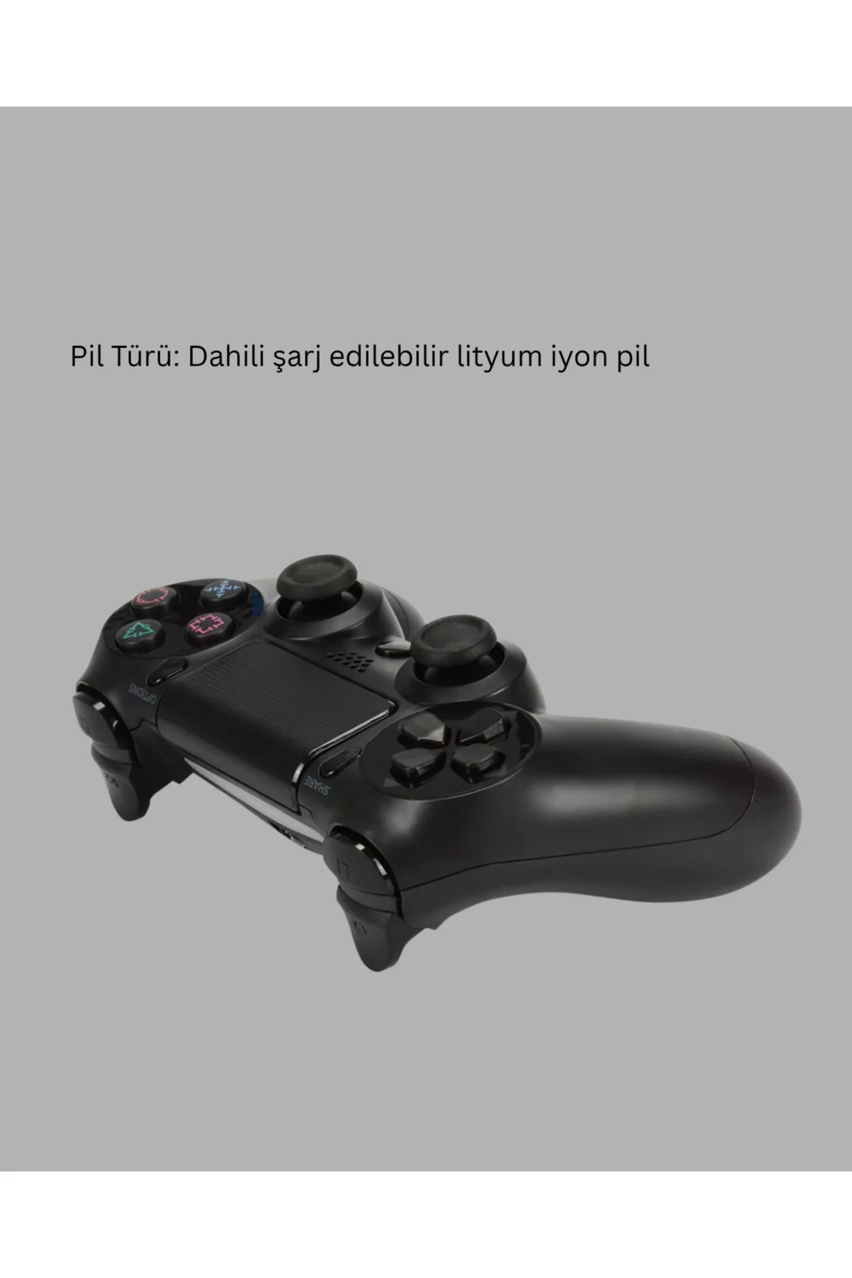 Kablosuz Titreşimli Oyun Kolu – PS4 Uyumlu Ergonomik Tasarım ve U