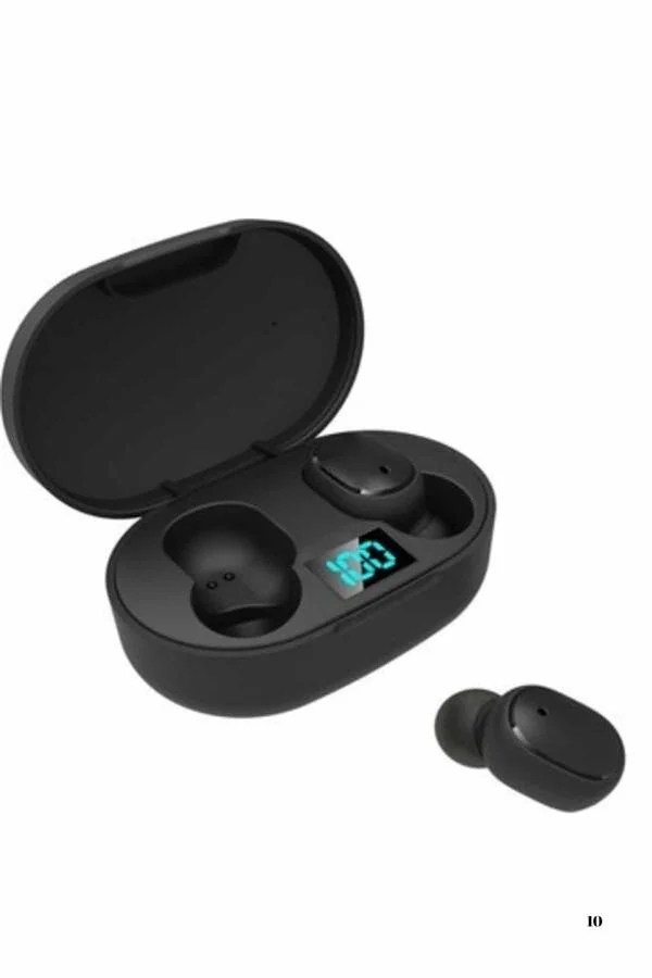 Kablosuz TWS Kulaklık - Bluetooth 5.3, 30 Saat Pil Ömrü, Mikrofonlu