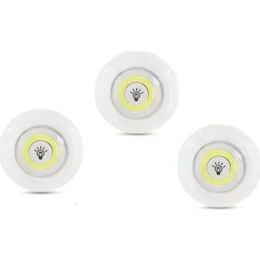 Kablosuz Uzaktan Kumandalı 3lü LED Lamba Seti - Tesisatsız Kolay Montaj Fiyatı, Yorumları ve Özellikleri