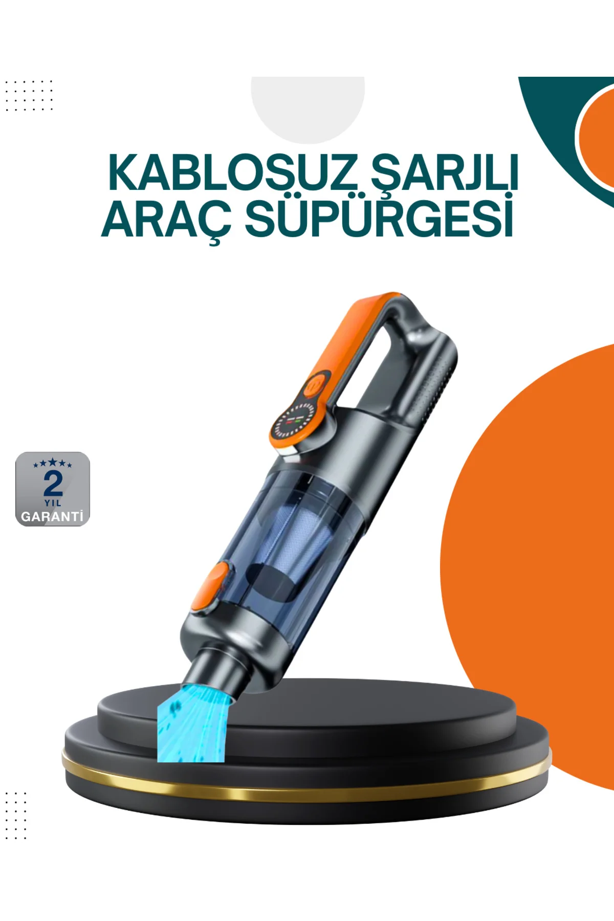 Kablosuz Vakumlu El Süpürgesi Güçlü Çok Amaçlı