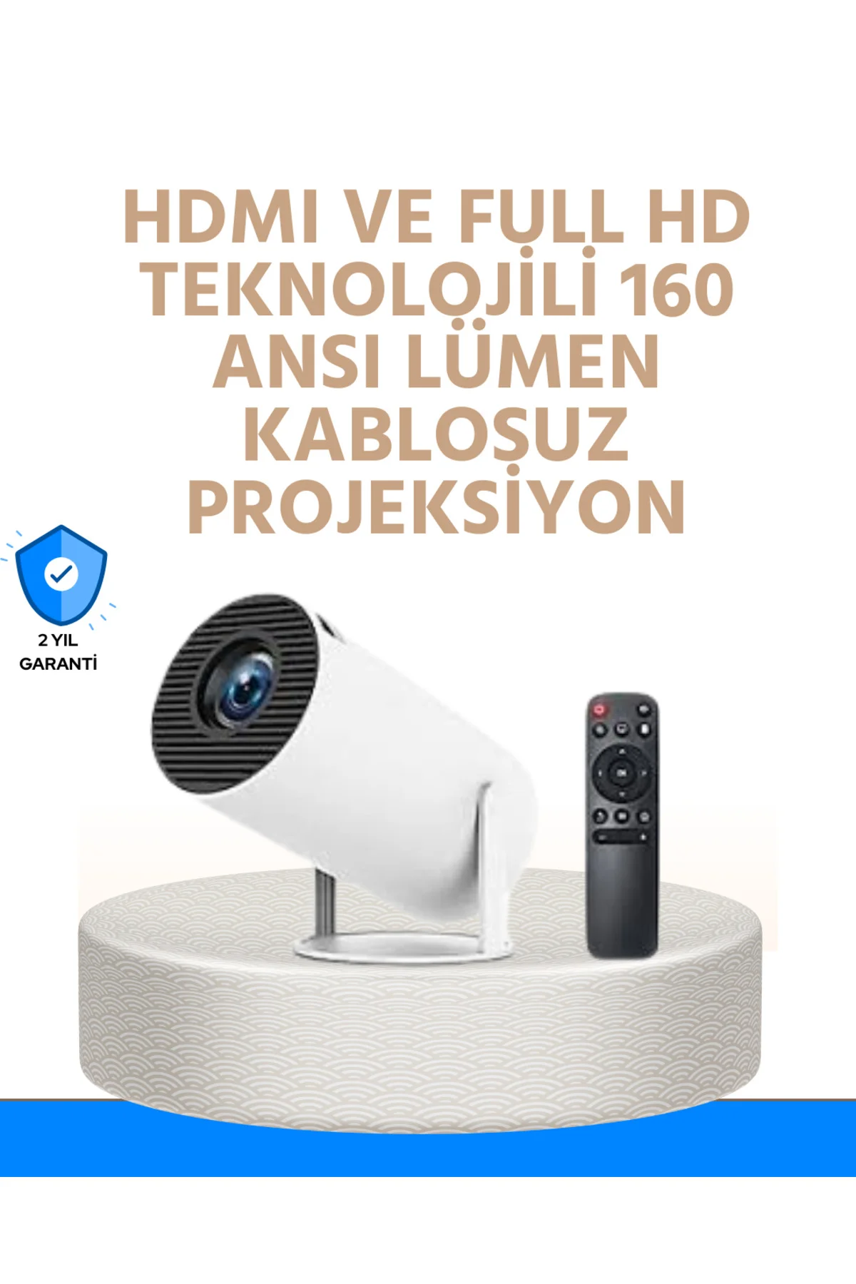 Kablosuz Ve Kablolu Bağlantı Seçenekli Ev Tipi Projeksiyon Kablosuz Ve Kablolu Bağlantı Seçenekli Ev Tipi Projeksiyon