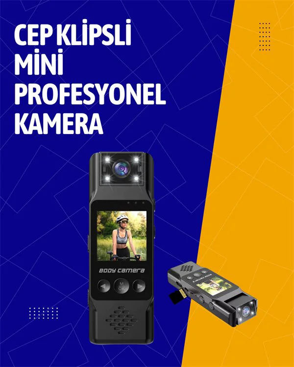 Kablosuz WiFi Bağlantılı Full HD Mini Kamera – Döngüsel Kayıt ve 