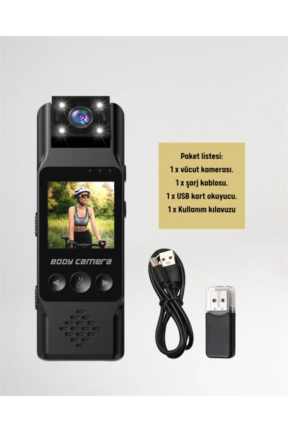 Kablosuz WiFi Bağlantılı Full HD Mini Kamera – Döngüsel Kayıt ve