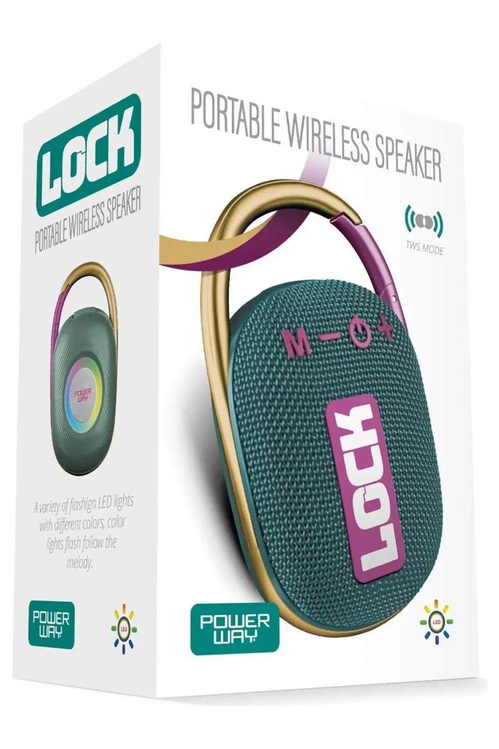 Pmr Kablosuz Yeşil Klipsli Hoparlör – Güçlü Ses, Hafif Tasarım