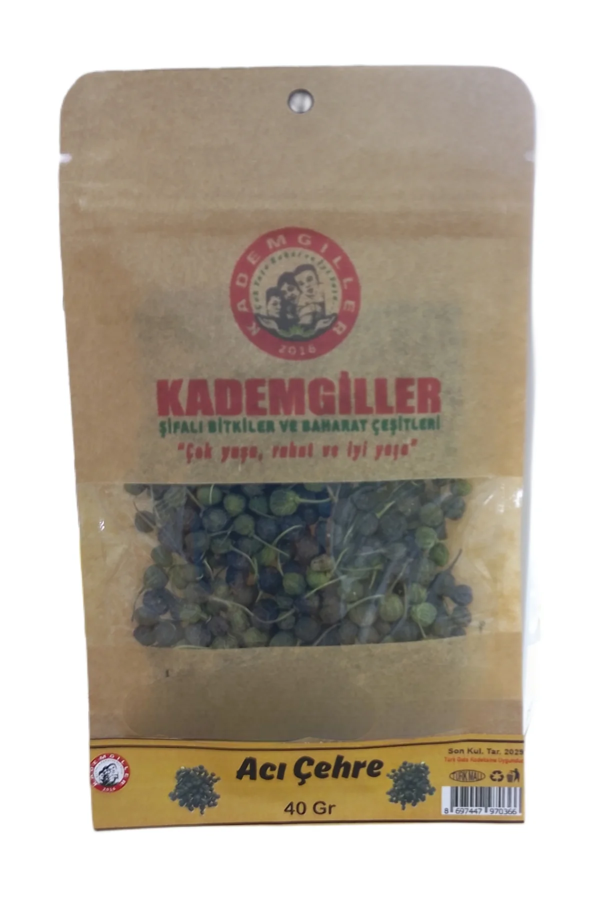 Kademgiller Acı Çehre Tohumu 40 gr Kademgiller Acı Çehre Tohumu 40 gr