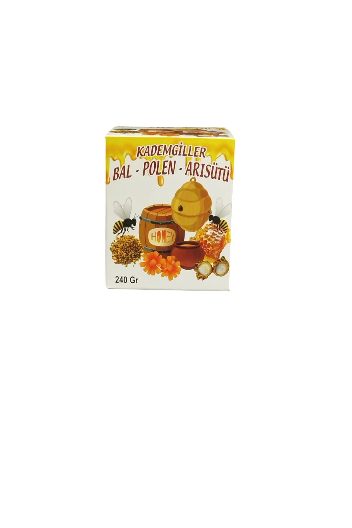 Kademgiller Bal Polen Arı Sütü 240gr Kademgiller Bal Polen Arı Sütü 240gr
