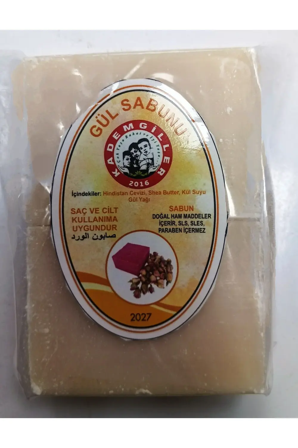 Kademgiller Beyaz Gül Yağı Özlü Sabun 2 li(200gr)