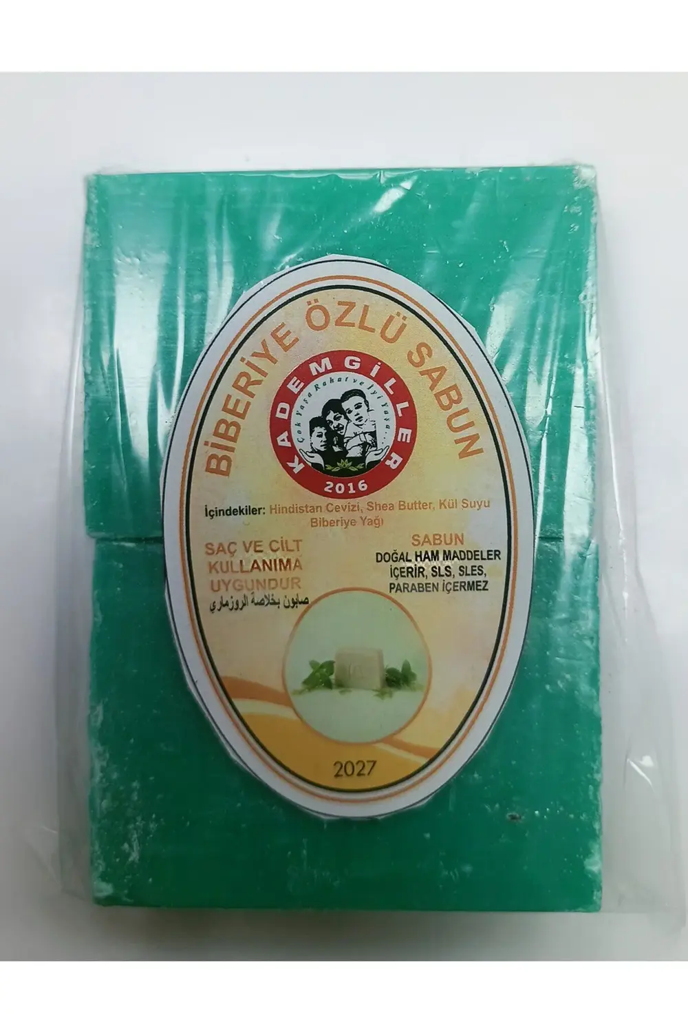 Kademgiller Biberiye Yağı Özlü Sabun 2 li (200gr)