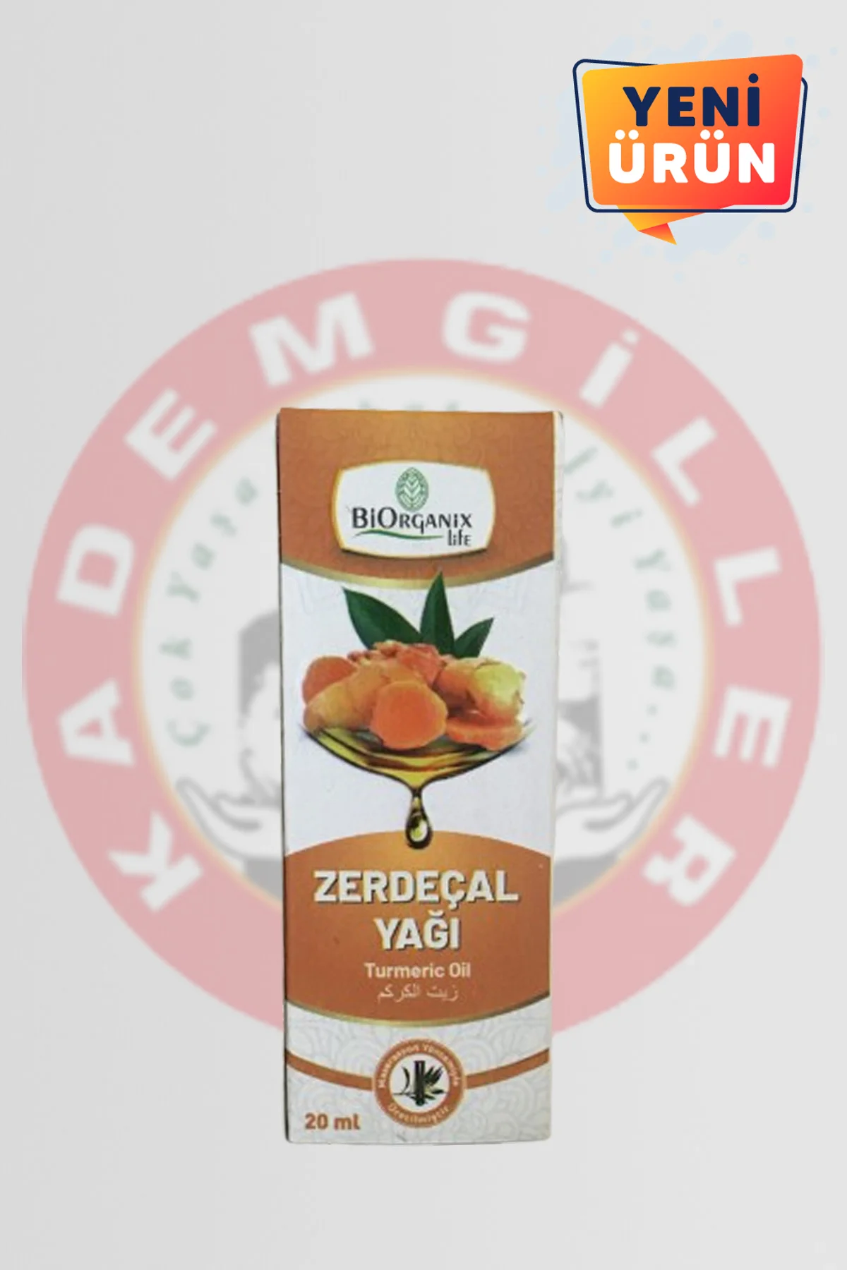 Kademgiller Biorganix Zerdeçal Yağı