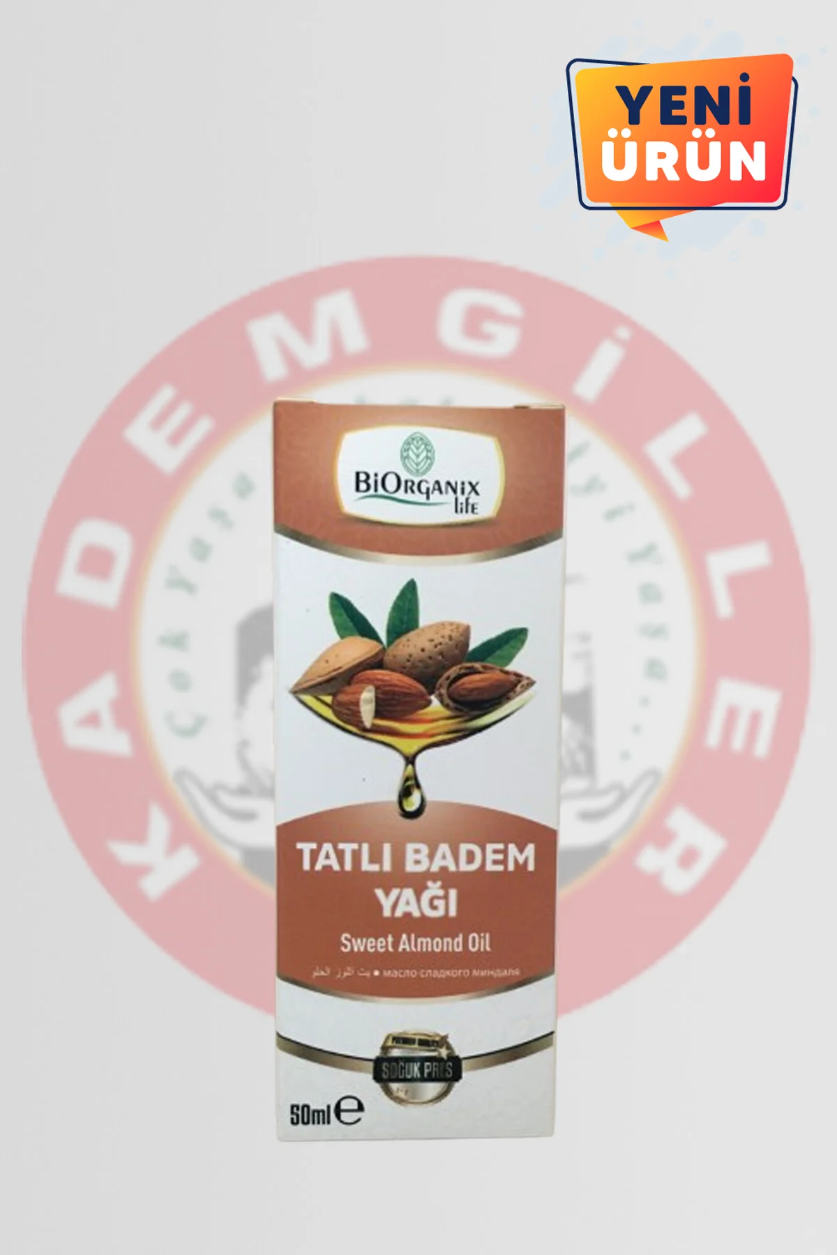 Kademgiller Biorganix Tatlı Badem Yağı 50 ml