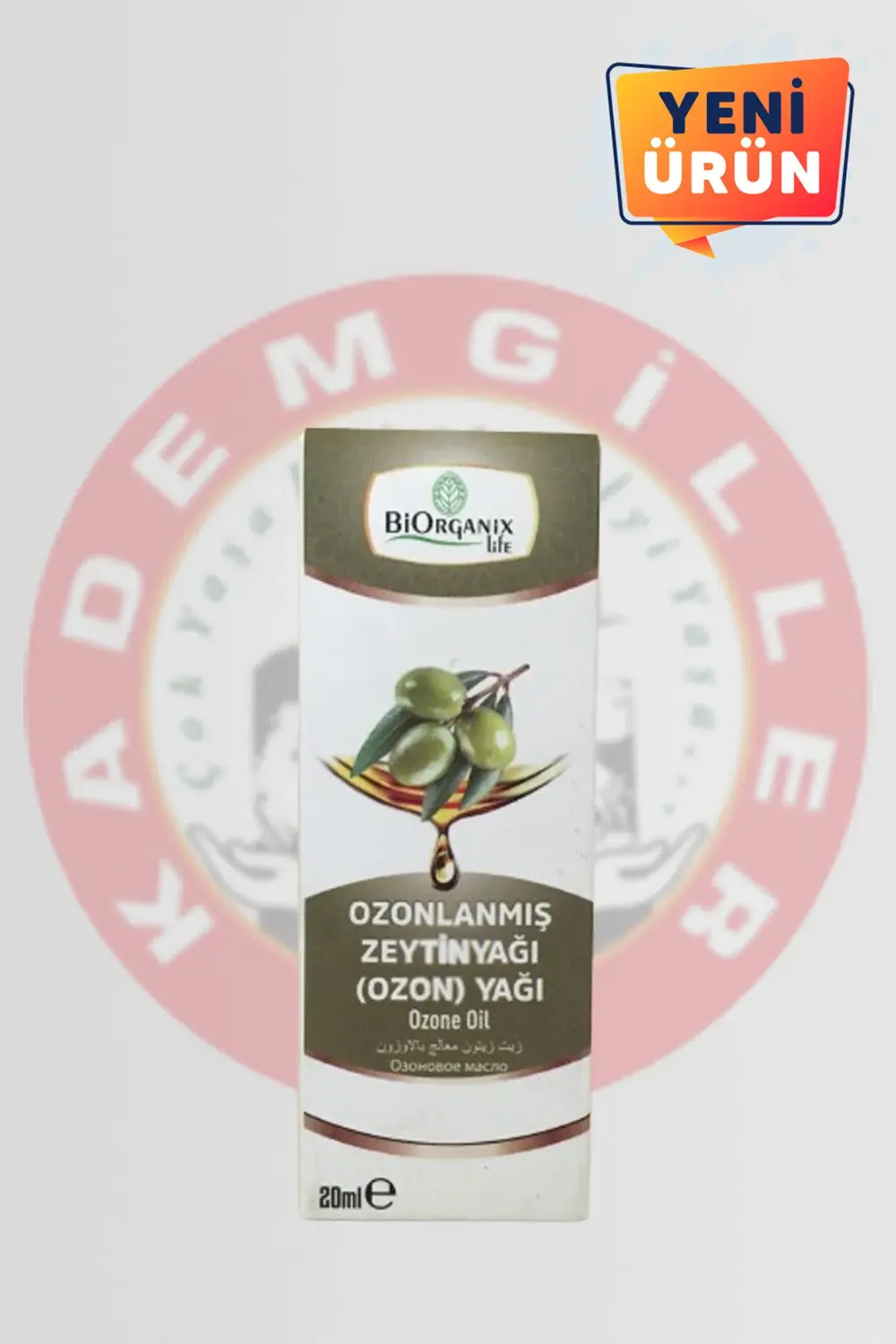 Kademgiller Biorganix Ozonlanmış Zeytinyağı (OZON) Yağı