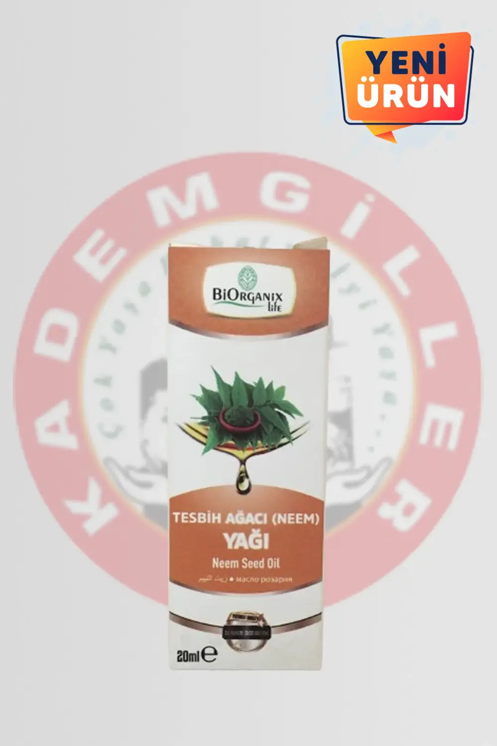 Kademgiller Biorganix Tesbih Ağacı (NEEM) Yağı