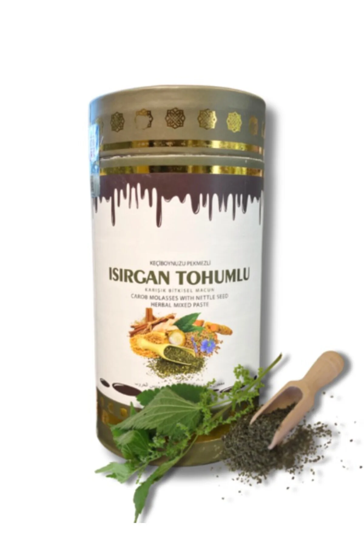 Kademgiller Bitkisel Karışımlı Isırgan Tohumlu Macun Kademgiller Bitkisel Karışımlı Isırgan Tohumlu Macun