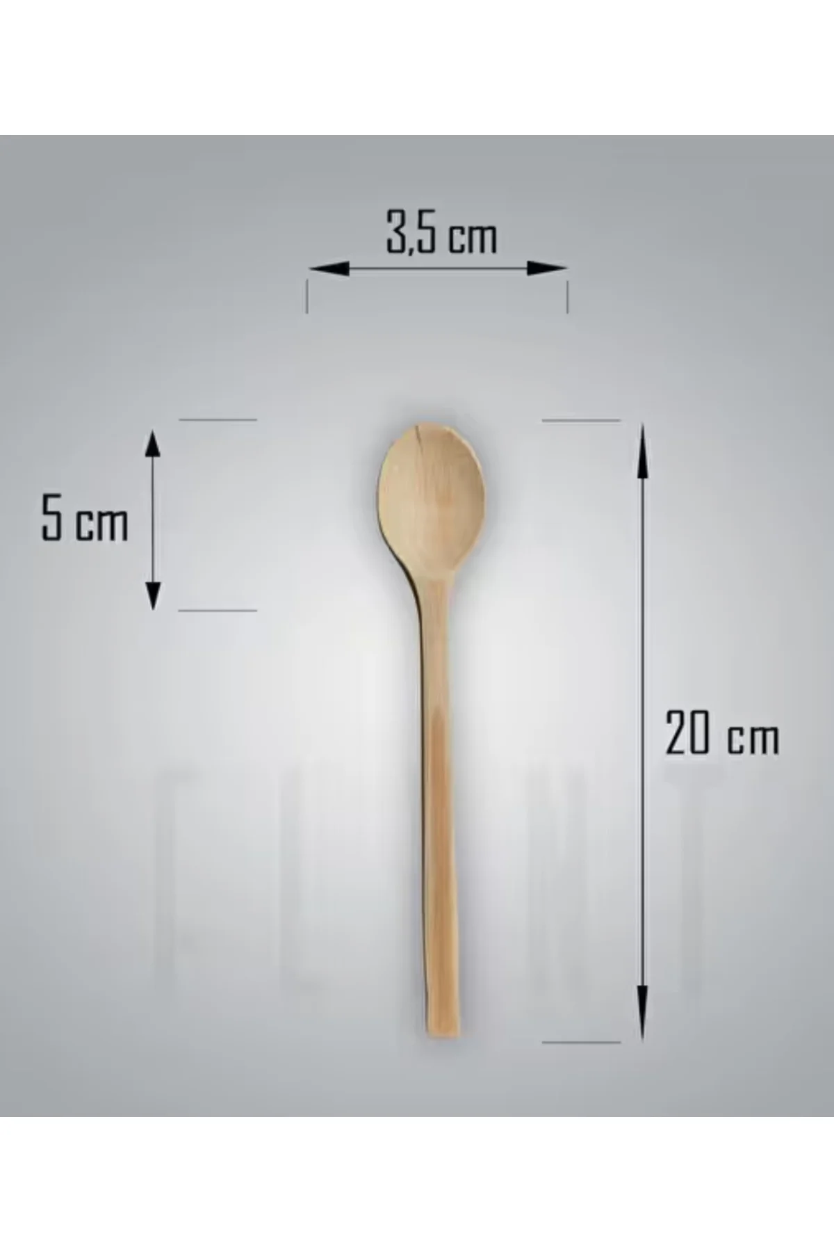 Kademgiller Bote1650kod 20cmx3,5cm Yemek Kaşığı