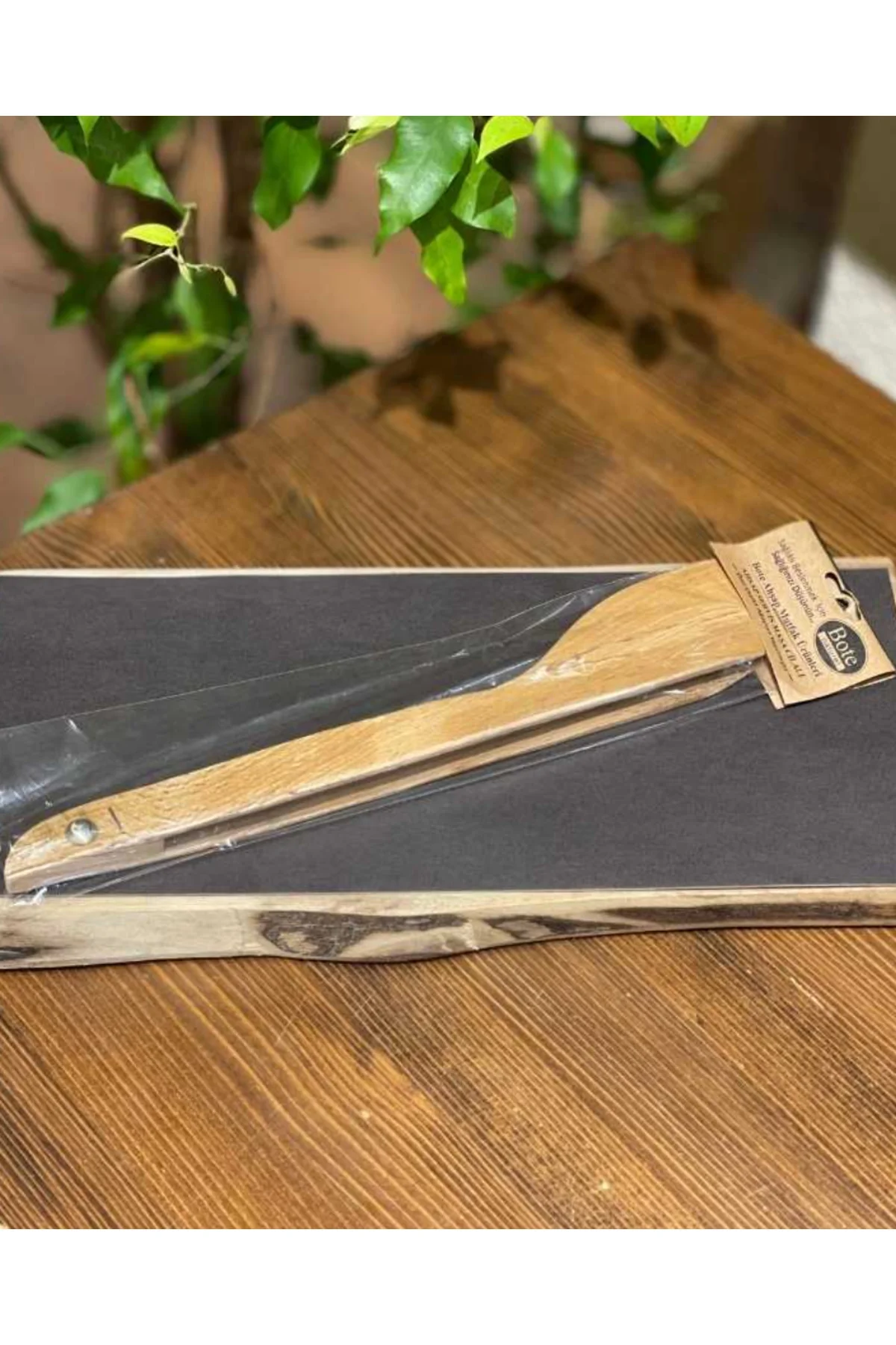 Kademgiller Bote1902kod Ahşap Servis Maşa Mat 28cm