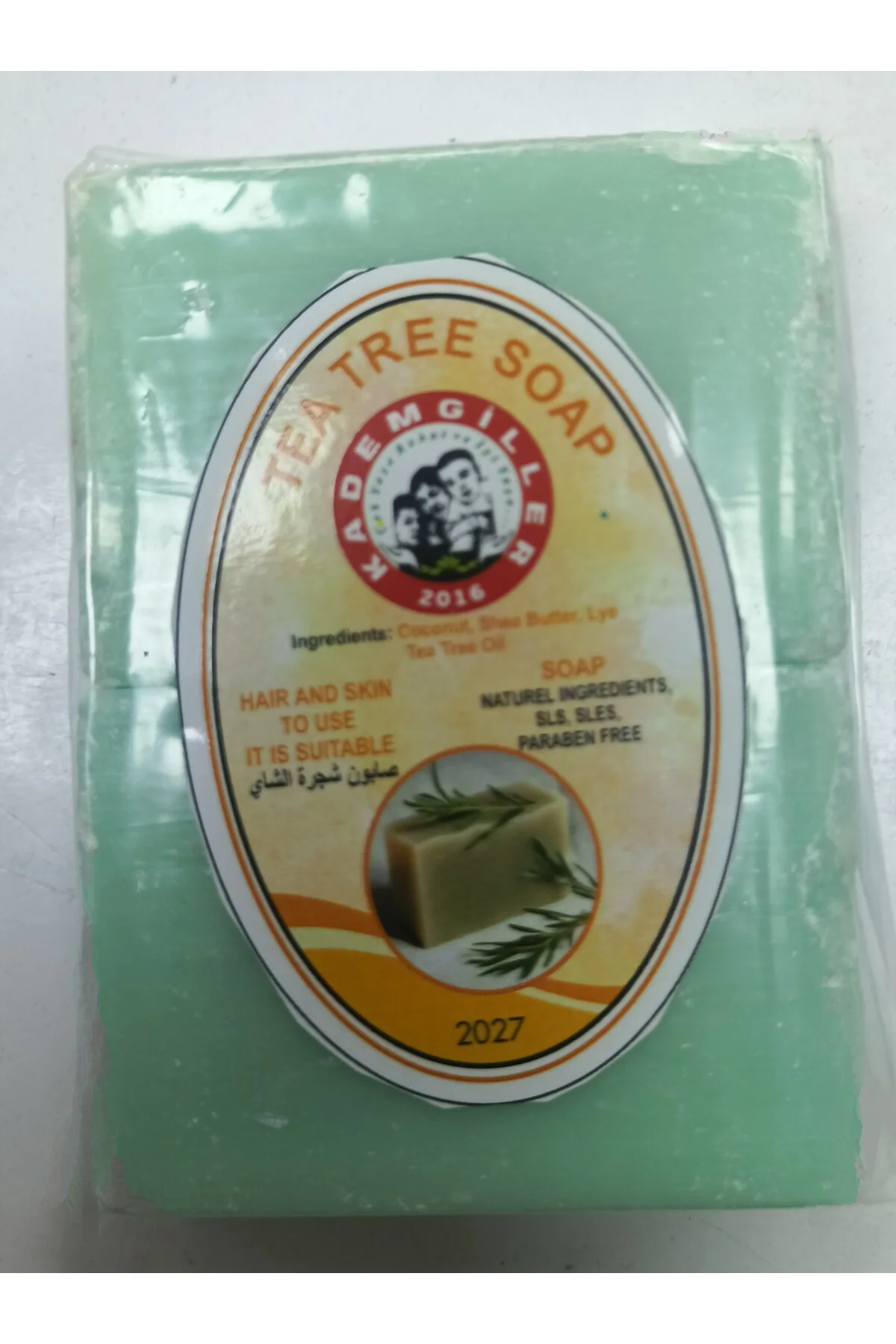Kademgiller Çay Ağacı Yağı Özlü Sabun 2 li (200gr)