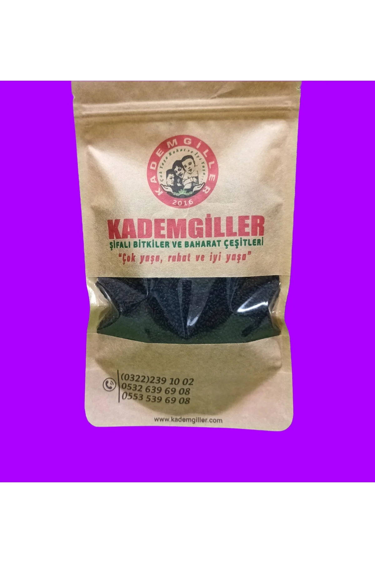 Kademgiller Çörekotu Çekilmemiş 150gr Kademgiller Çörekotu Çekilmemiş 150gr