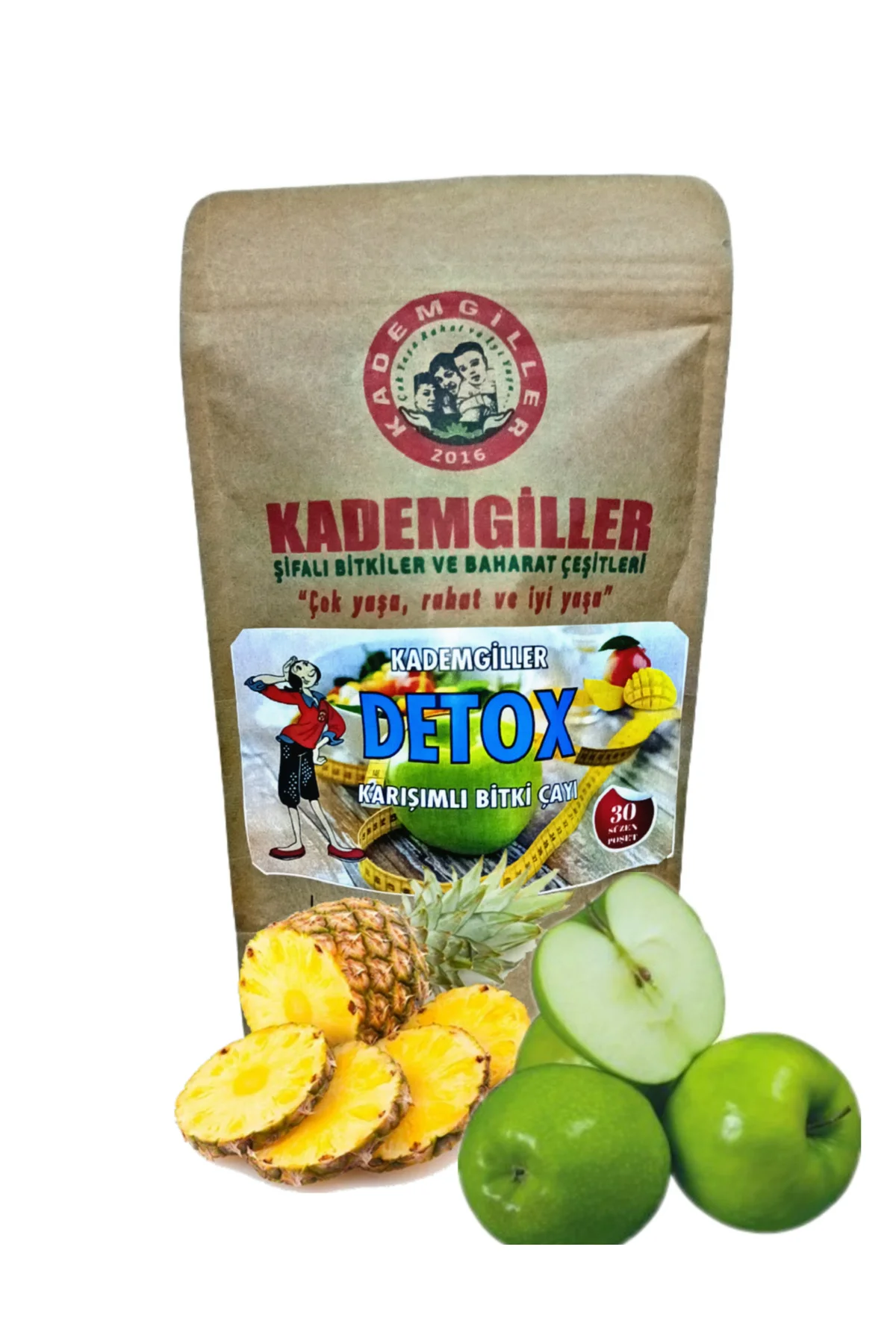 Kademgiller Detox Bitkisel Karışımlı Çay Kademgiller Detox Bitkisel Karışımlı Çay