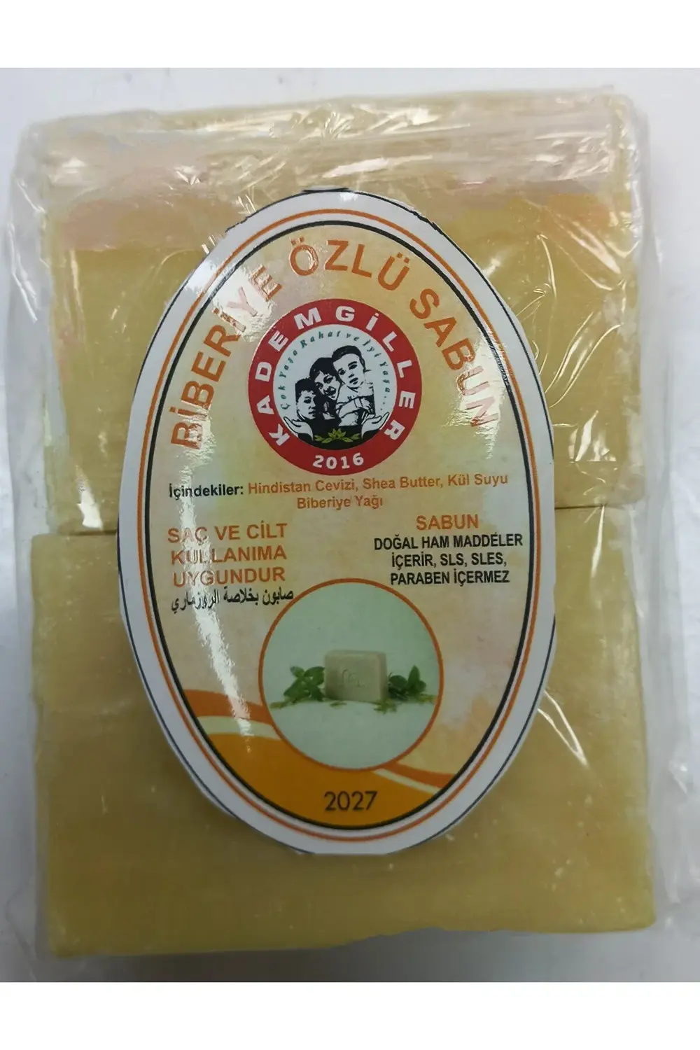 Kademgiller Doğal Biberiye Özlü Sabun 2 li (200gr)