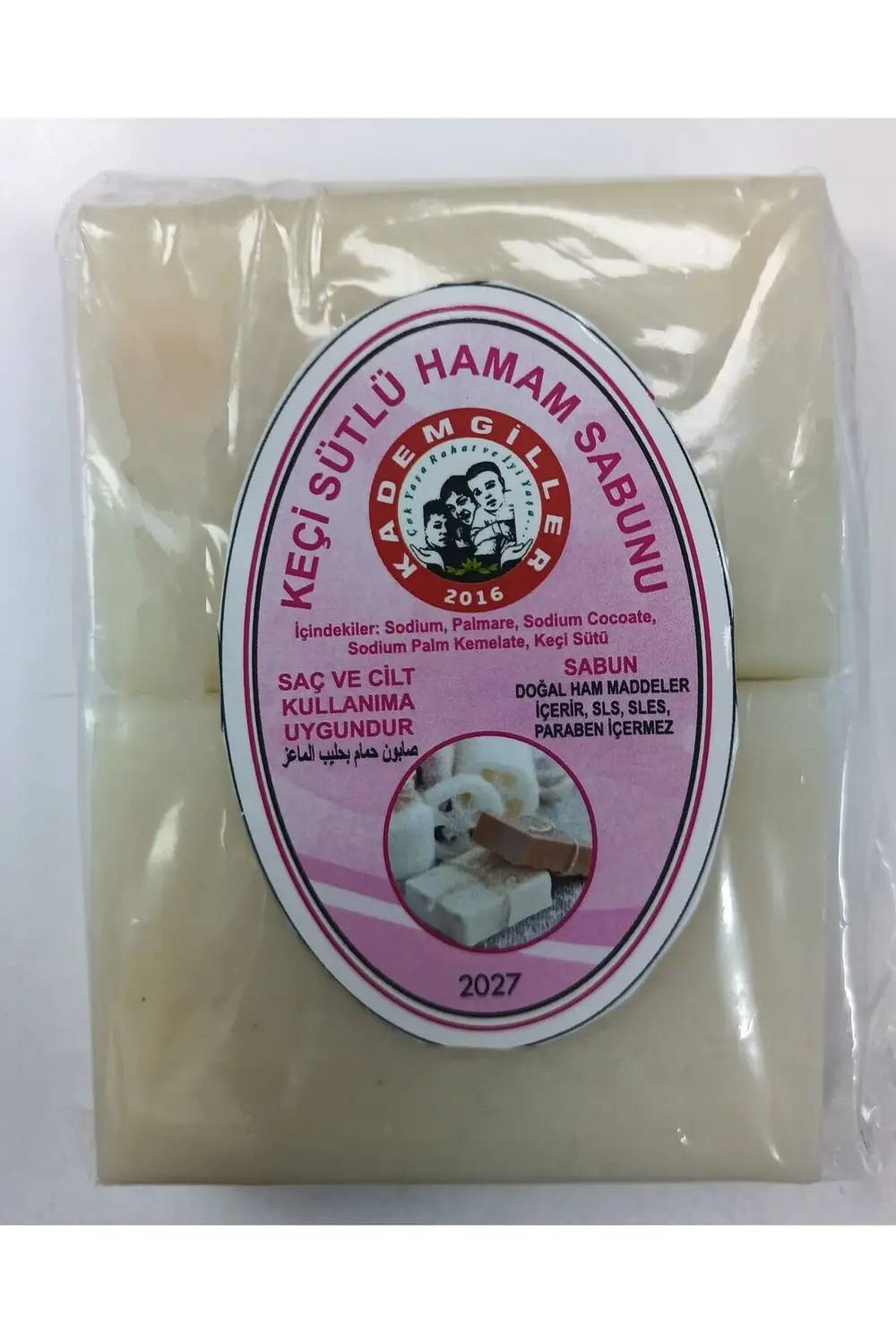 Kademgiller Keçi Sütlü Hamam Sabunu 2 li (200gr)
