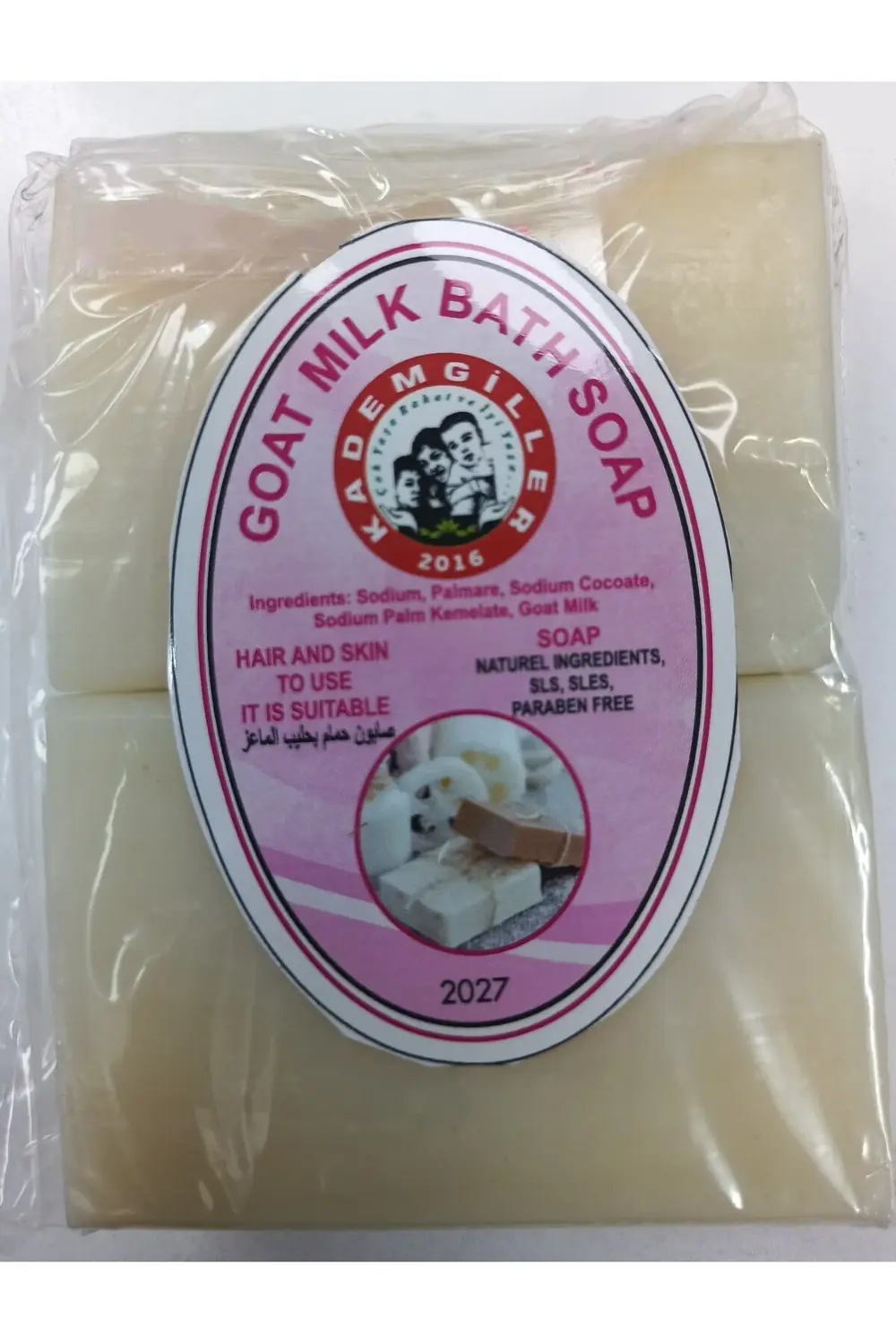 Kademgiller Keçi Sütlü Hamam Sabunu 2 li (200gr)