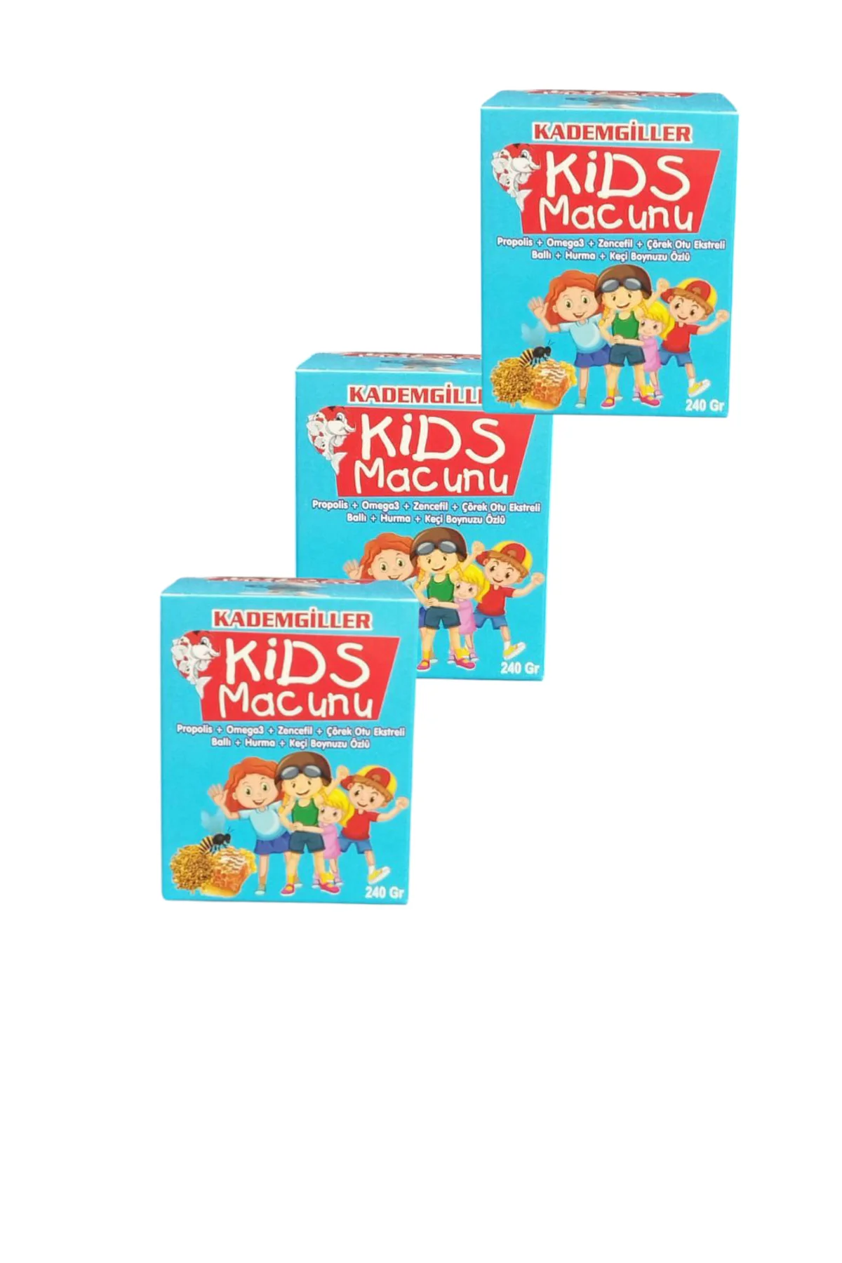 Kademgiller Kids Çocuk Gelişim Macunu 240gr Kademgiller Kids Çocuk Gelişim Macunu 240gr - Görsel 2