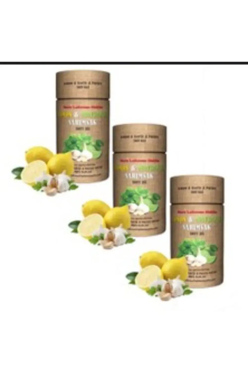 Kademgiller LMS(MAYDANOZ,LİMON, SARIMSAK) 60 lı X 3 Kutu Kapsül