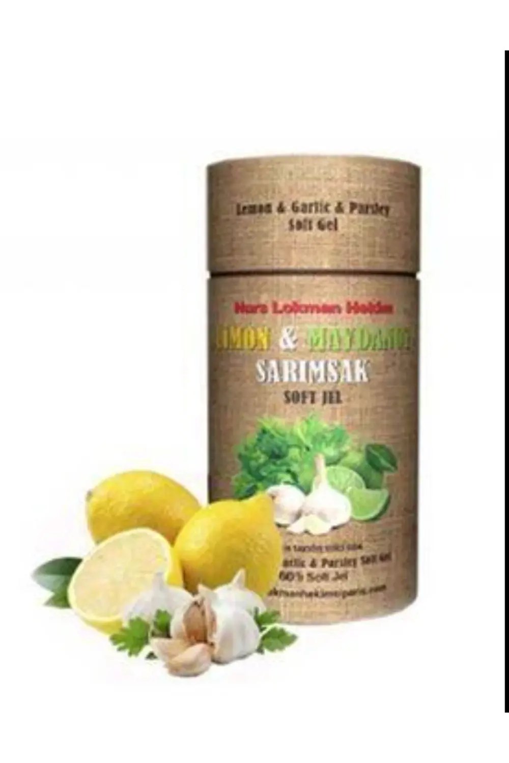 Kademgiller MAYDANOZ LİMON SARIMSAK 60 lı Jel Kapsül