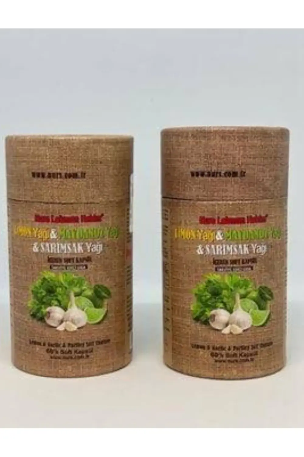 Kademgiller MAYDANOZ LİMON SARIMSAK 60 lı X 2 Kutu Bitkisel Karış