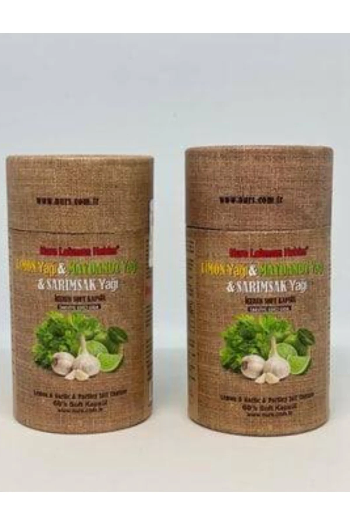 Kademgiller MAYDANOZ LİMON SARIMSAK 60 lı X 2 Kutu Bitkisel Karış