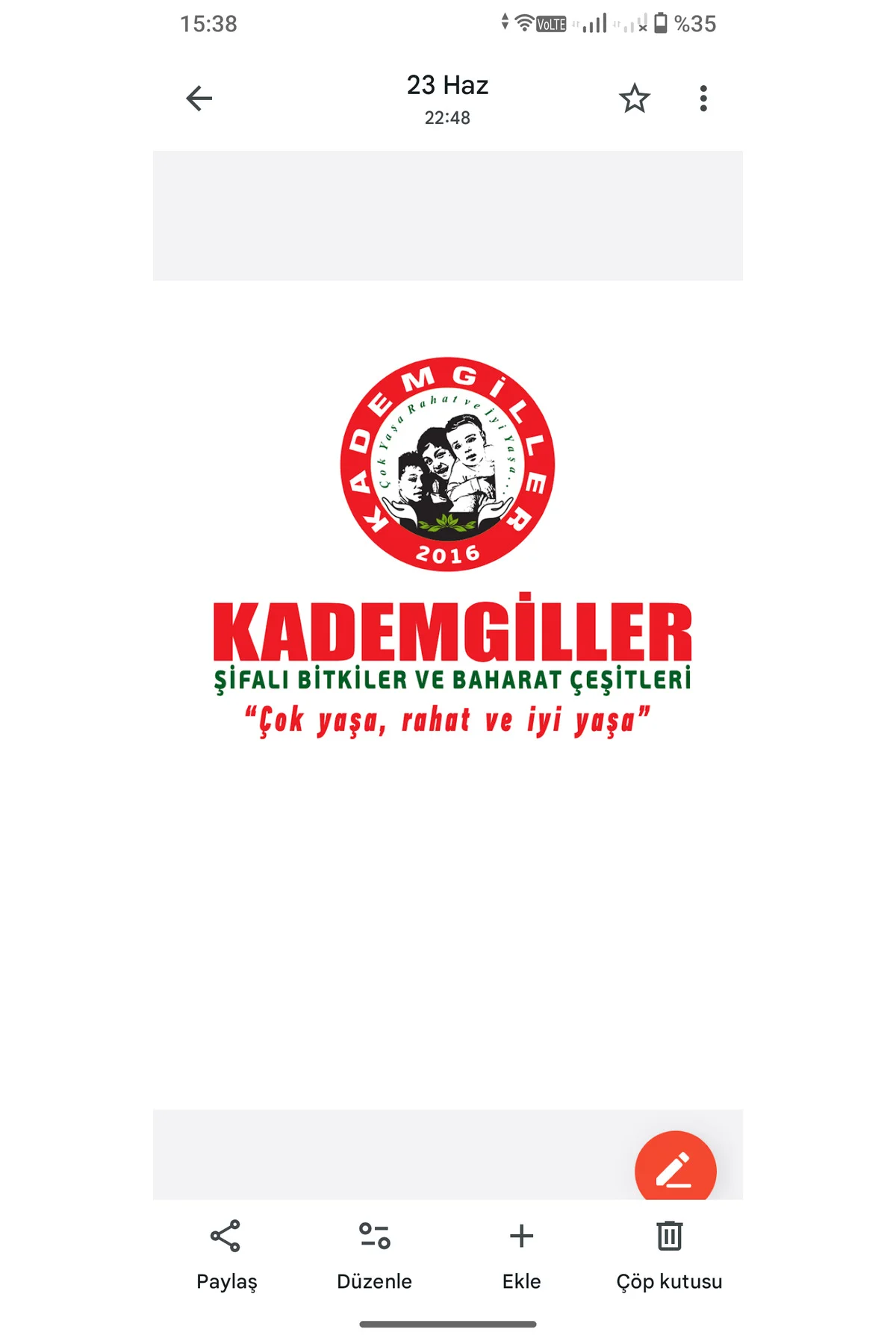 Kademgiller Mür Yağı 50 ML