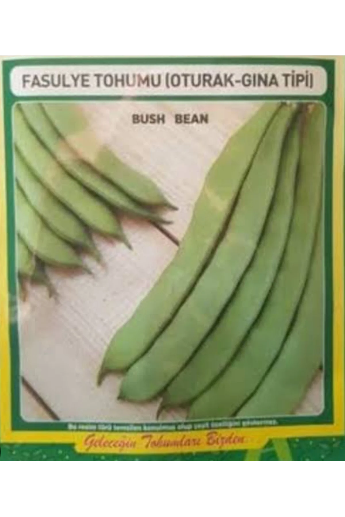 Kademgiller Oturak Fasulye Tohumu 50 gr
