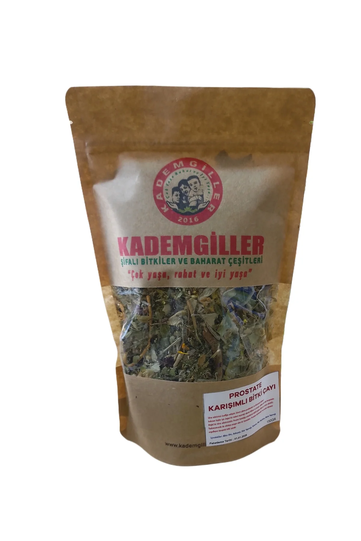 Kademgiller Prostate Karışık Bitki Çayı 150 gr Kademgiller Prostate Karışık Bitki Çayı 150 gr