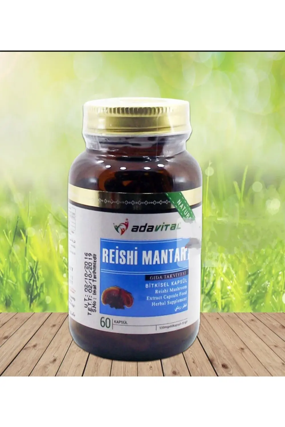 Kademgiller Reishi Mantarı 60 lı Bitkisel Kapsül