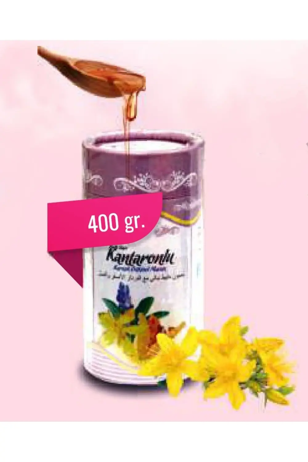 Kademgiller Sarı Kantaronlu Bitkisel Karışımlı Macun 450gr