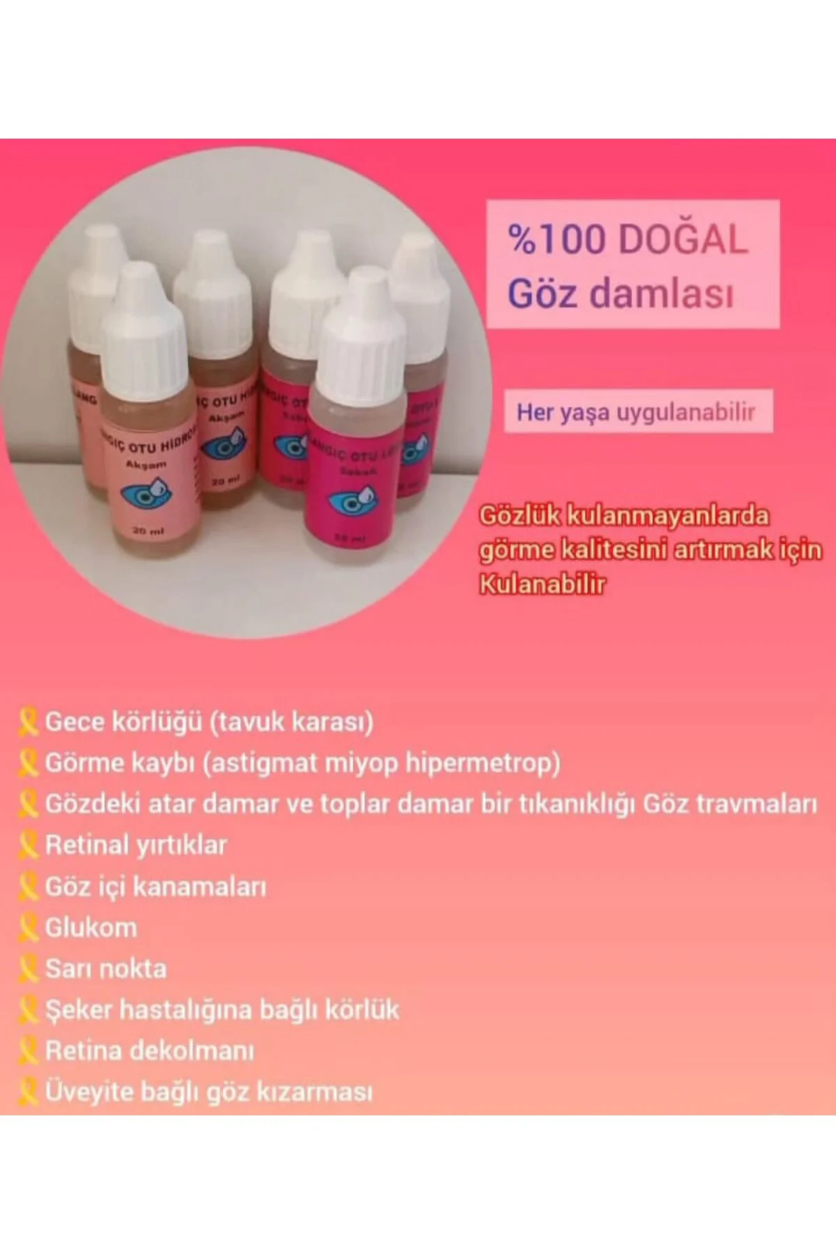 Kademgiller Wimper(KIRLANGIÇ OTU)drops 10ml 10ml